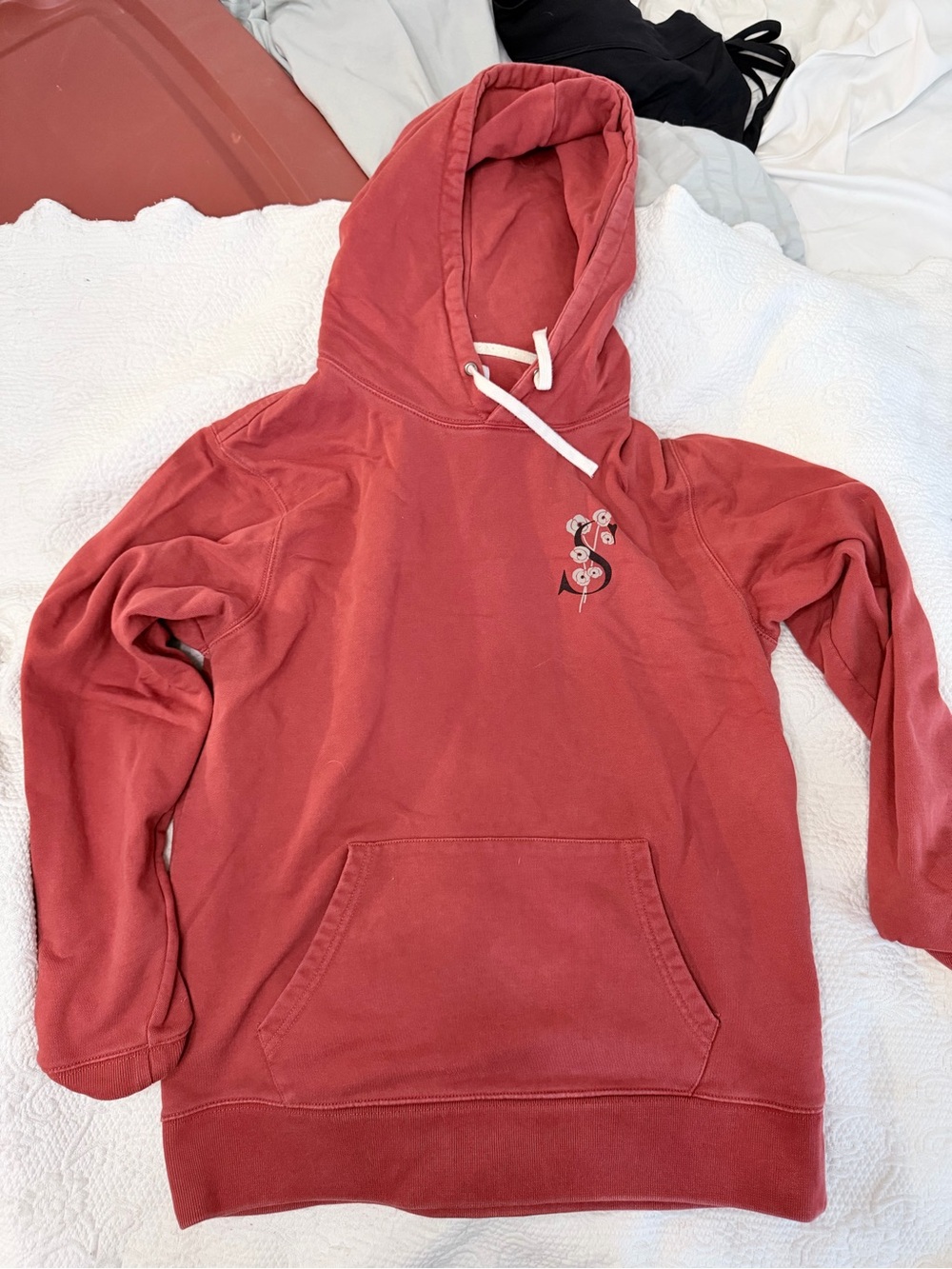 Saturdays New York City Rust Red Pullover Hoodie
